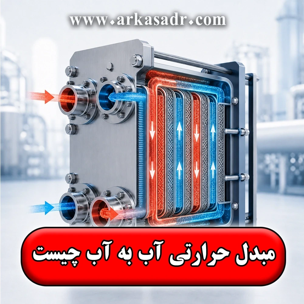 مبدل حرارتی آب به آب چیست ✅【انواع+نحوه عملکرد】